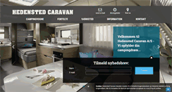 Desktop Screenshot of hedenstedcaravan.dk