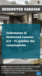 Mobile Screenshot of hedenstedcaravan.dk